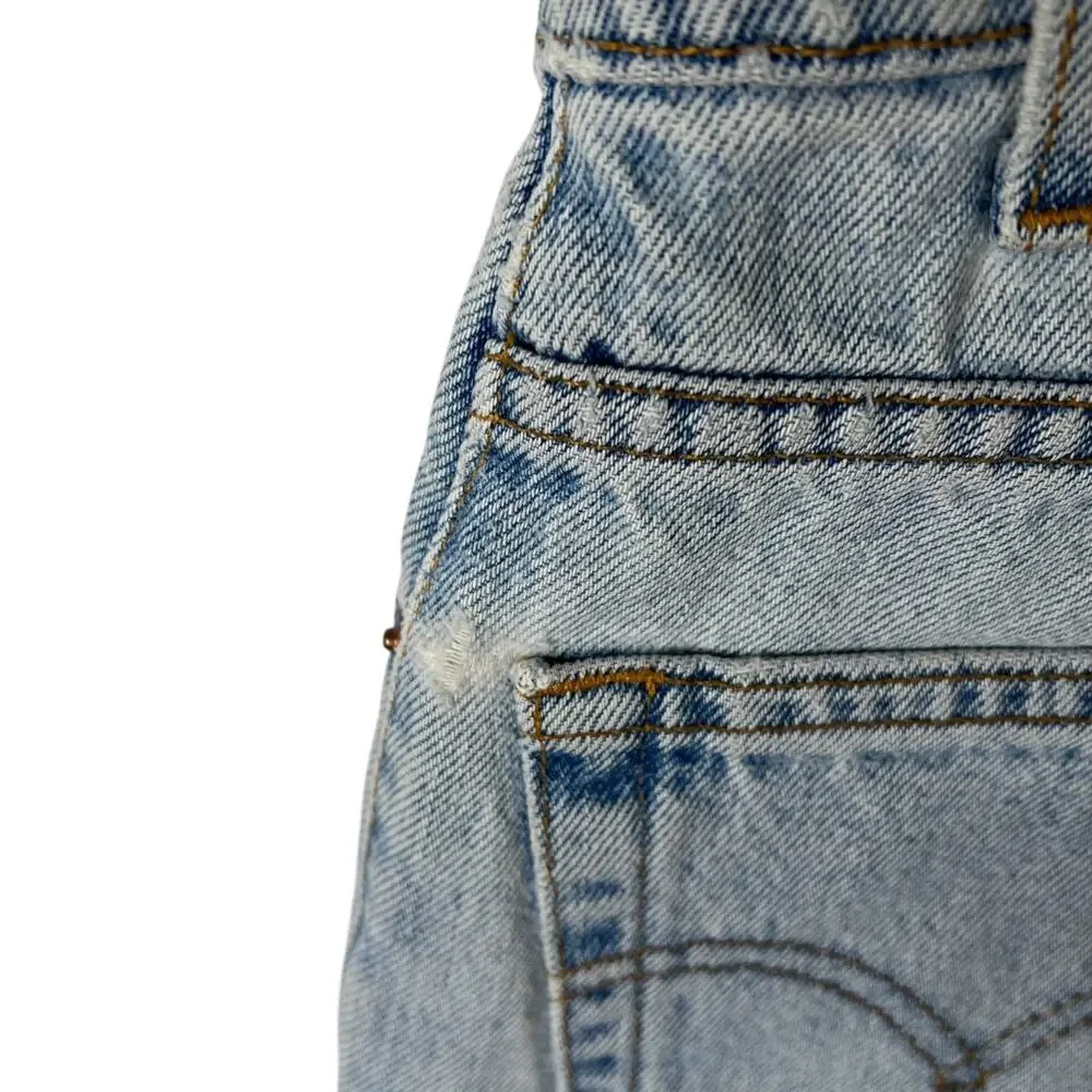 Levi’s Vintage 560 Loose Fit Tapered Denim Jeans 80s FLAW Light Wash Mens 30x30